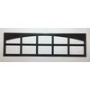 2 Amarr Cascade Replacement Inserts for Long Panel Amarr Garage Doors Black