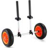Adjustable Kayak Cart Canoe Boat Carrier 280lbs Load with 10'' Solid Tires
