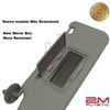 Sun Visor for Chevy Sonic 2012-2020 Set Pair Left + Right LH + RH Gray 2MPLASTIC