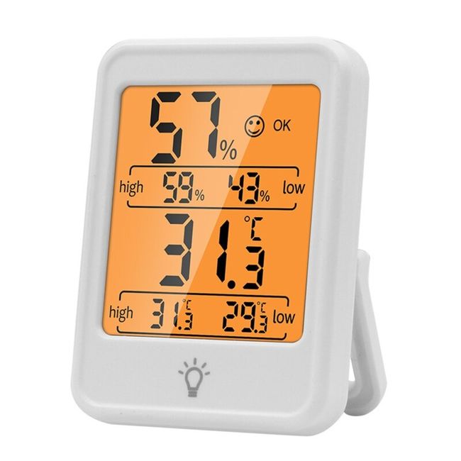 Small Indoor Thermometer, High Accuracy Hygrometer Temperature and