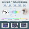 EASY READ 2 Pack TR90 Reading Glasses for Men,Sporty Rectangular Blue Light Blocking Readers with Spring Hinge(Magnification 2.00,Tortoise/Gradient Blue)