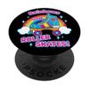 Rainbows And Roller Skates! Cute Happy Roller Skate Design PopSockets Swappable PopGrip