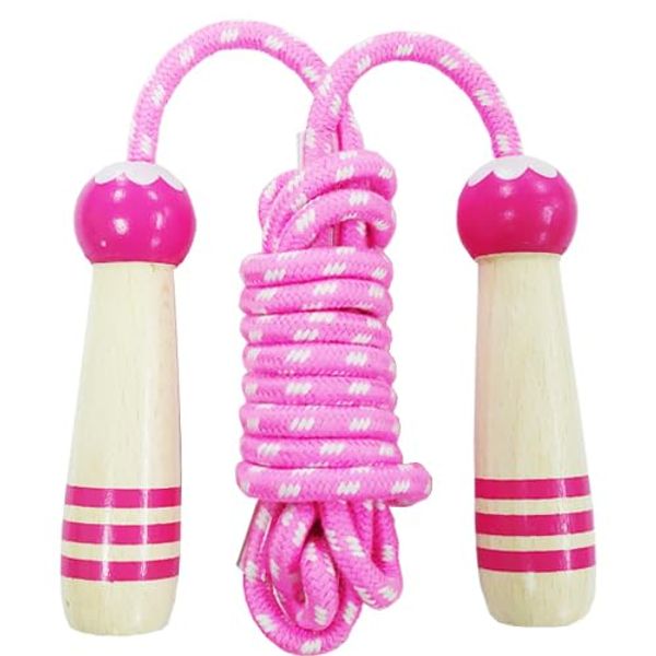 Remarks Japan Jump Rope Elementary School Students Toddlers Beginners Easy to Jump Rope Children Rope Exercise Exercise Kindergarten Play Jump Rope Pink