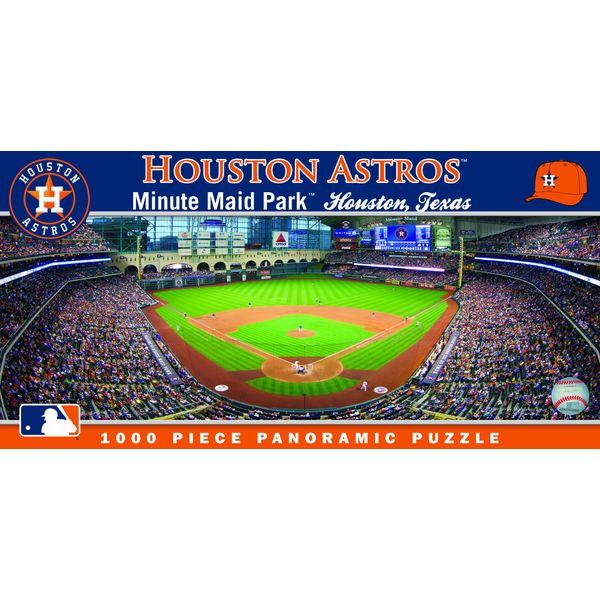 MasterPieces 91420: Houston Astros 1000pc Panoramic Puzzle