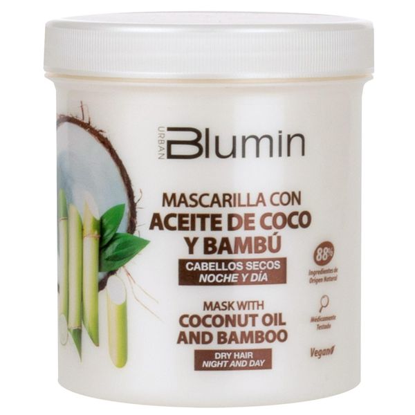 Blumin Urbanic Kokosöl und Bio-Bambus Maske, 700 ml