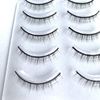 D-ONE False Eyelashes Natural 5 Pairs (A02 Natural Basic)
