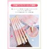 CAPPUVINI Eyeliner, High Adhesion, Waterproof, Creamy Touch Liner, Hypoallergenic Concealer Pencil, Teardrop Bag Pencil, High Color, 5 Colors, Highlight Eyeshadow Pencil, Glitter, Fluffy, Teardrop Bag Shadow