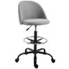 Ergonomic Drafting Chair Swivel Chair with Wheels Adjustable Height