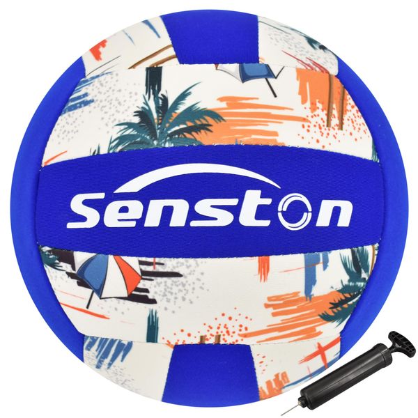 Senston Lightweight Pool Volleyball Size 5 -Water Pool Waterproof Soft Volleyball Perfect for Pool Games, Beach Volleyball and Indoor Outdoor Pool ﻿ ﻿