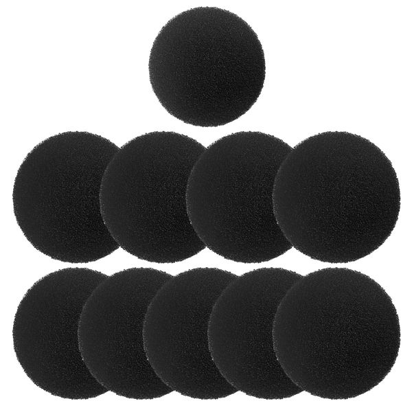 10 pieces of activated carbon filter pads, round filters, activated carbon filter replacement pads, round deodorizing filters, suitable for compost bins up to 17 cm.