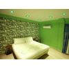 9w Square LED Ceiling Light Recessed Panel Dual Colour Cool White Green