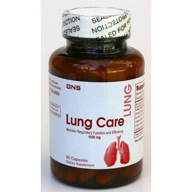 GNS Super Strength Lung Care (90 Capsules) Special Herbal Formula!