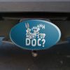 GRAPHICS & MORE Bugs Bunny What's Up Doc? Oval Tow Trailer Hitch Cover Plug Insert