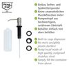 Monti Built-In Soap and Detergent Dispenser