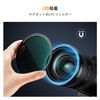 K&F Concept 72mm Magnetic CPL Filter + 1 Cleaning Cloth (Nano-Xcel)