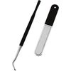 Hexint 4pcs Toenail Clippers for Thick or Ingrown Toenails Stainless Steel Podiatrist Tool Strong Big Hard Nails Scissors Clipper Lifter File Kit