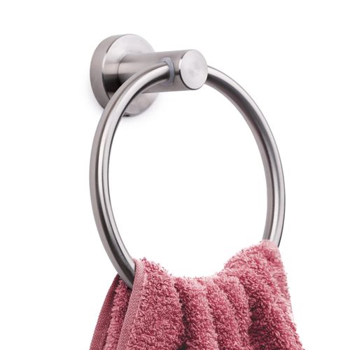 Marmolux Acc Brushed Towel Ring for Bathroom - Hand Towel Holder for Bathroom Wall - SUS304 Stainless Steel Bathroom Towel Rack Hardware Set.