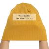 ZLYC Summer Women's Men's Long Slouch Beanie Lightweight Soft Jersey Hat, Solid Yellow