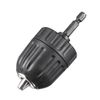 3/8" Keyless Drill Chuck Hex Shank Adapter 0.8-10mm 3-Jaw for Cordless Drill