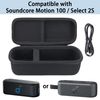 co2CREA Hard Carrying Case for Soundcore Select 3 / Select 2S / Motion 100 Portable Bluetooth Speaker Only