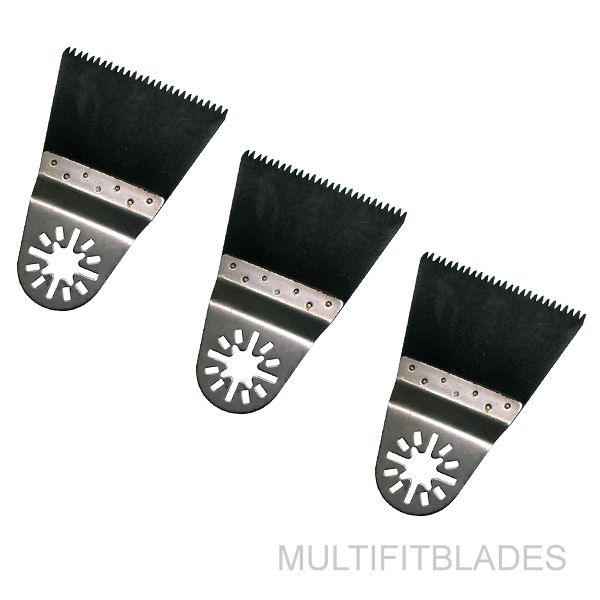 3 x 2-5/8" Japan Tooth Oscillating Tool Blades - Makita Multi Tool Compatible