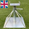 Static Caravan Heavy Duty Axle Stand Primary Support Unit Chassis Mobile Home Siting 9.5" - 14"