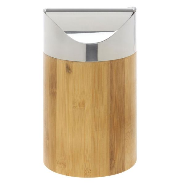 Cal-Mil Bamboo Counter Trash Bin