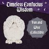 Nemesis Now Three Wise Owls Figurine 8cm White