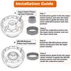 68RFE Transmission Underdrive Piston & Retainer Install Tool For Dodge T-3250-KM