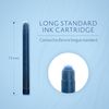 Waterman Large Size Ink Cartridges 8 Pack - Serenity Blue