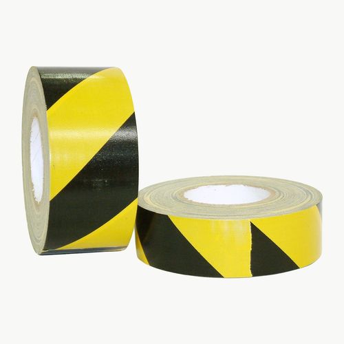 JVCC Hazard Duct Tape (HZ-DT1): 1-1/2 in. x 60 yds. (Black with Yellow stripes)