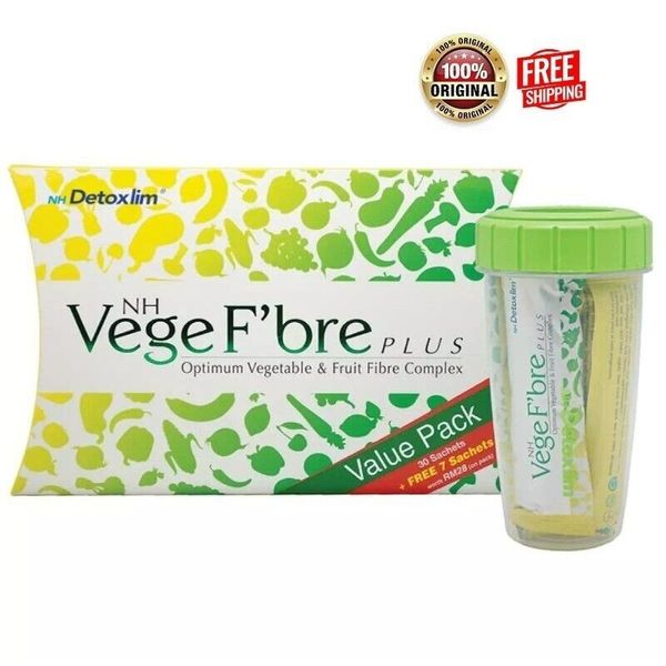 Nh Vege Fibre Plus Body Detox Nutritious Fibre 15g 30S Free 7S - Free Shipping