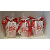 30 Popcorn Boxes With 30 Clear Cellophane Bags (with twist ties)