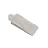 WINDOW JAM STOP WEDGE RUBBER WHITE ( pack of 12 )
