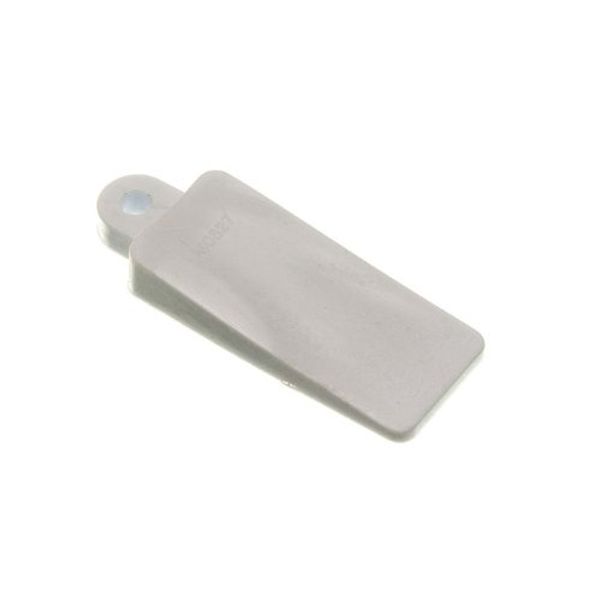 WINDOW JAM STOP WEDGE RUBBER WHITE ( pack of 12 )