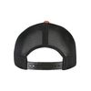 Flexfit 110 Structured Canvas Trucker Baseball Cap, Toffee/Black, One Size