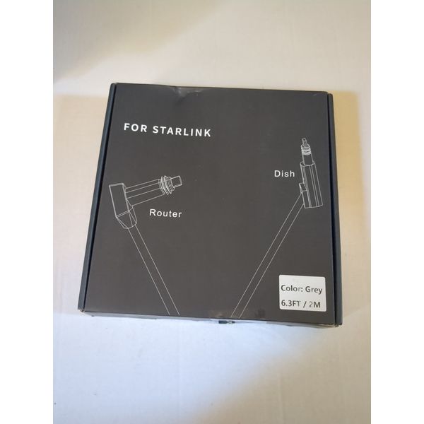Starlink Satellite Gen 2 Extension Replacement  Router Cable Kit 6.3 Ft 2M NIB
