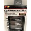 Performance Tool W2968 8 Piece Screw Extractor Set, New