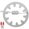 Zhairdalstar 24W LED Flush Mount Ceiling Fan Ring Light Kit Replacement,Retrofit LED Light Engine Panel,4500K Natural Light