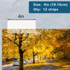 Lineco See-Thru Archival Mounting Strips 12/Pkg-4"