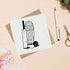 'Cricket Essential Gear' Blank Greeting Card (GC00077417)