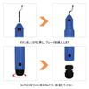 DFsucces Deburring Bar, Deburring Rotating Reamer, Aluminum/Iron/Plastic Deburring Chamfer Cutter with 10 Rotatable Blades