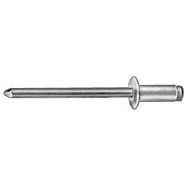 3/16" All Aluminum Panel Blind Rivets 1/4"-3/8" Grip (500) Dome