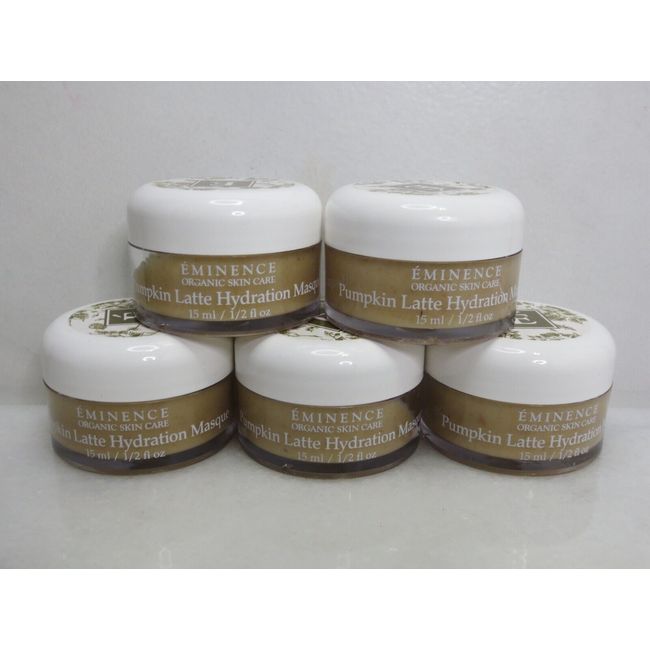 EMINENCE PUMPKIN LATTE HYDRATION MASQUE 1/2 OZ - SET OF 5