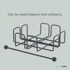 simplywire – Napkin/Serviette Holder with Weighted Bar – Black