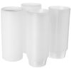 Restaurantware Asporto 12 Ounce To Go Boxes 100 Microwavable Round Soup Containers - Clear Plastic Lids Included Do Not Contain BPA Clear Plastic Catering Food Containers Disposable