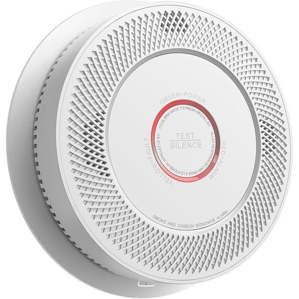 SITERWELL Smoke & Carbon Monoxide Detector 10 Y Battery Wireless Interconnected