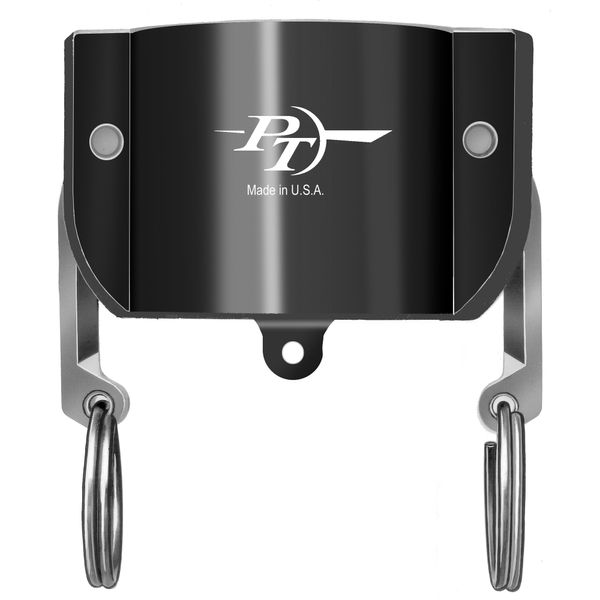 PT Coupling Basic Standard Series 30V Polypropylene Cam and Groove Hose Fitting, Poly V-Coupler, 3"