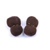 18" Capilli Tight Afro Kinky Human Hair -2 piece bundle (1oz each) (4-medium brown)