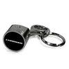 Dodge Charger Black Engine Piston and Rod Metal Key Chain